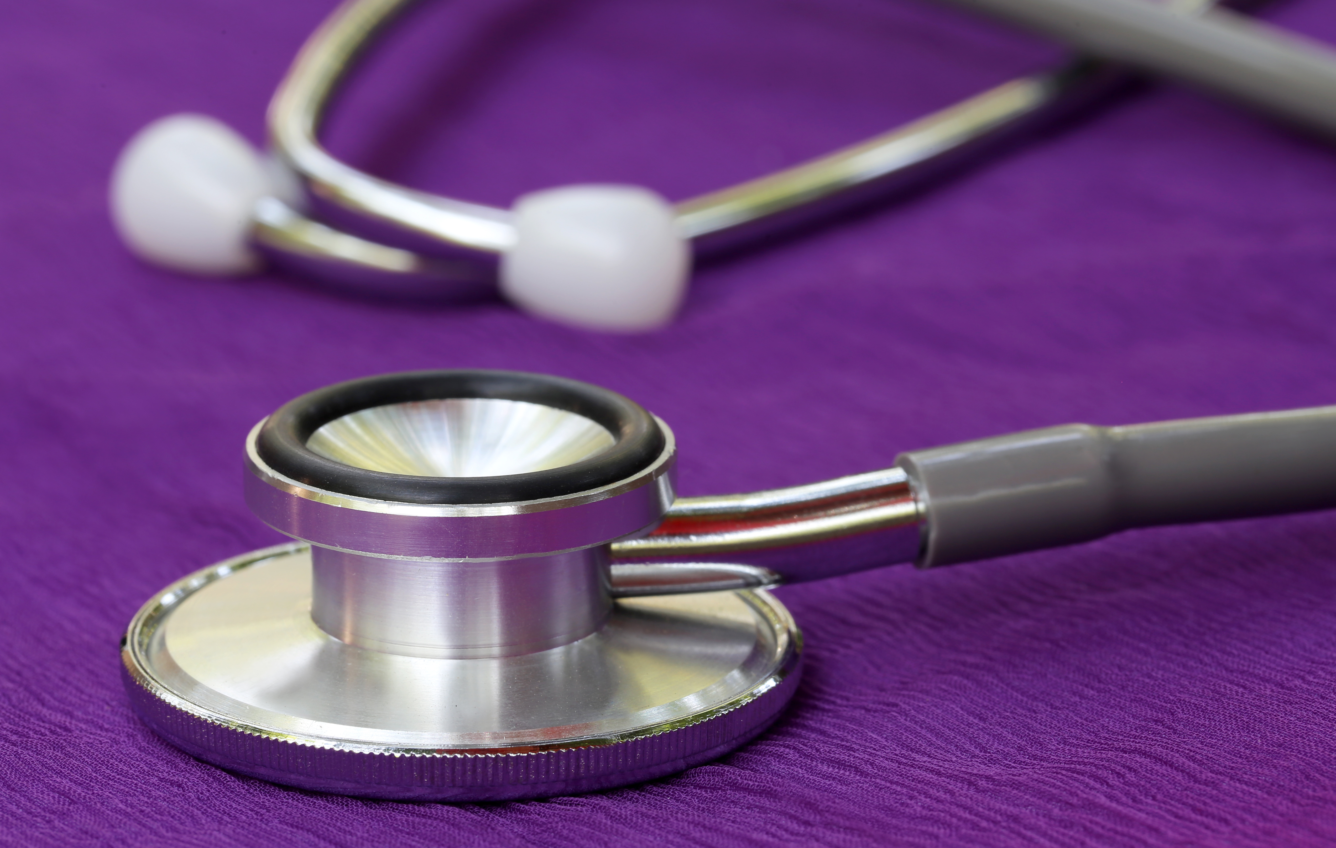 Stethoscope on table